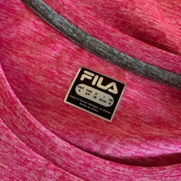 Fila Pink Athletic T-Shirt NWT - Picture 6 of 6